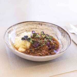 Færdiglavet Vegetarisk millionbøf m. kartoffelmos