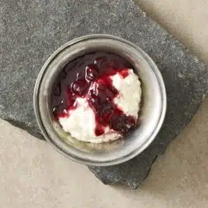 Hjemmelavet risalamande fra Halkær Ådal