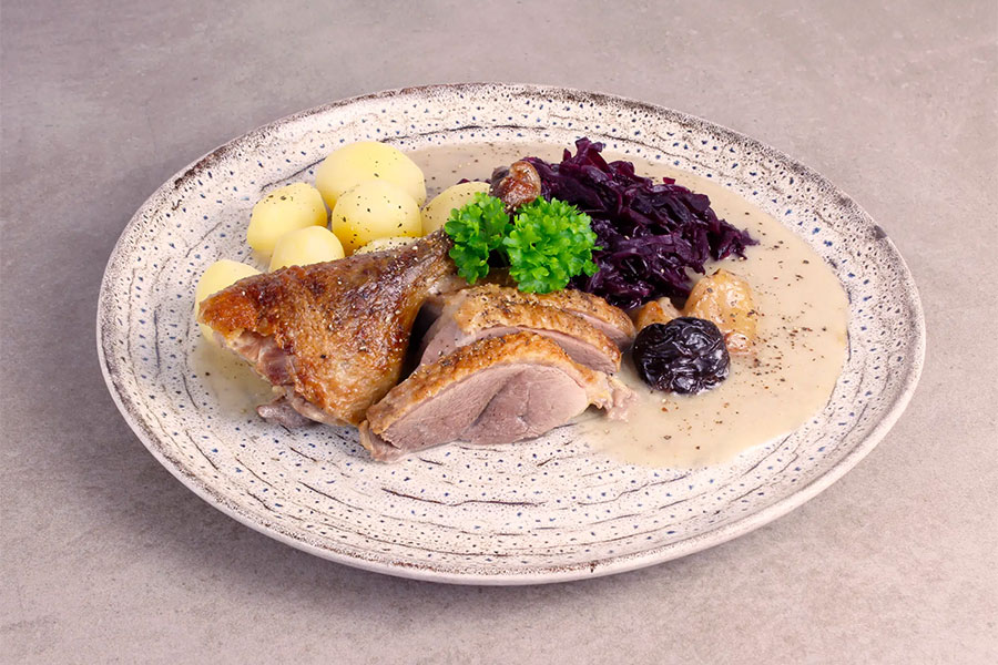 Færdiglavet juleand