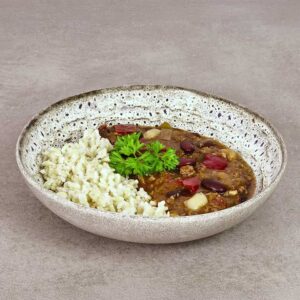Chili con carne med ris