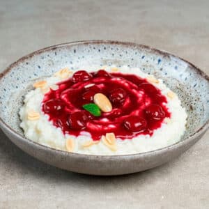 Ris-alamande - færdiglavet