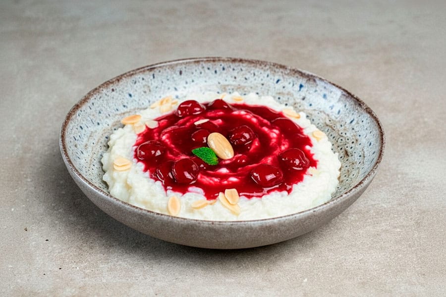 Ris-alamande - færdiglavet