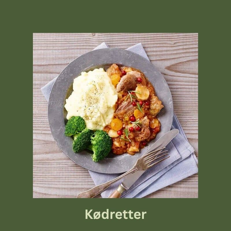 Økologisk måltidskasse - kødretter