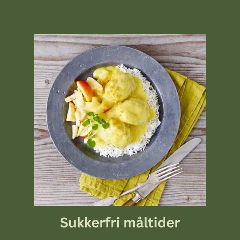 Økologisk måltidskasse - sukkerfri
